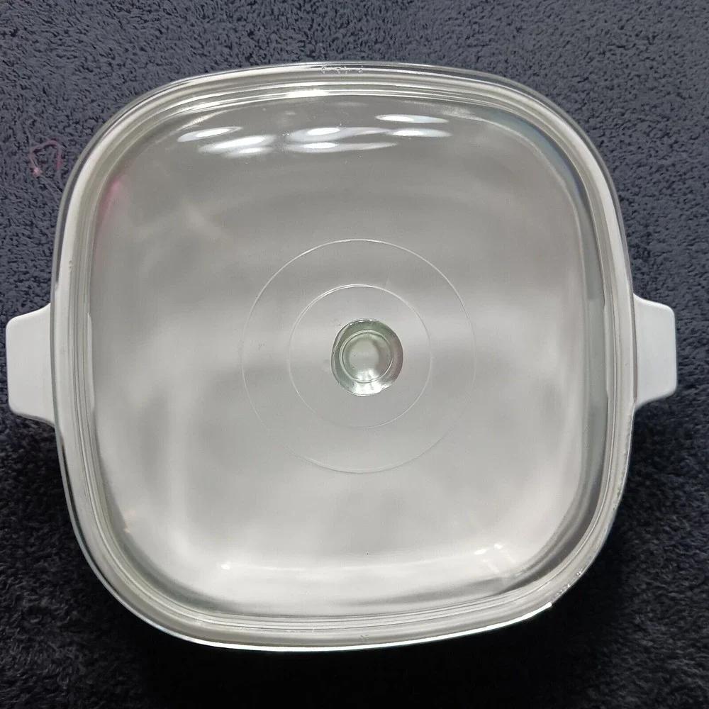 Vintage Corning Ware Blue Cornflower Casserole‎  Dish W/Lid 10in Square  NB - Picture 11 of 12